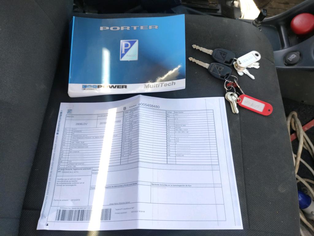 
								Piaggio Porter completo									